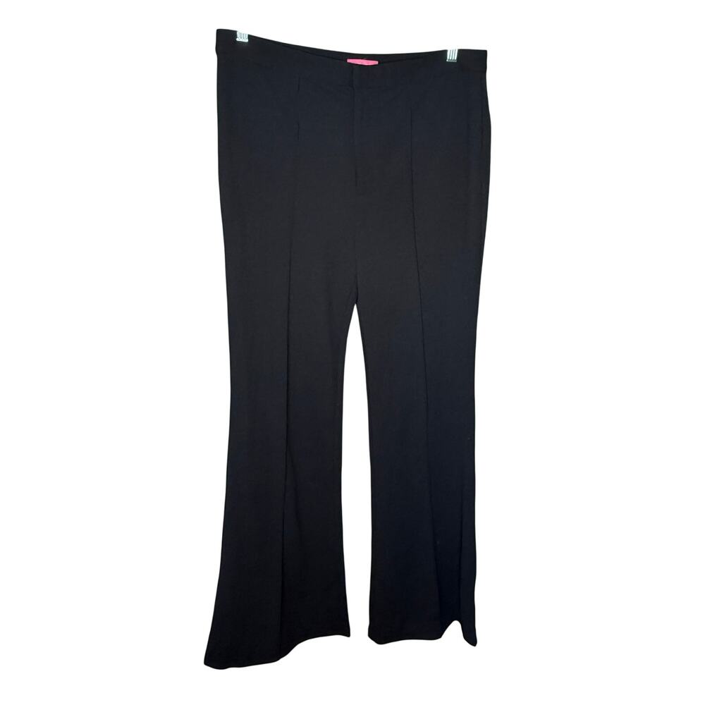 Flying Tomato Unique Vintage Black Flare Dress Pants 2X NWOT
